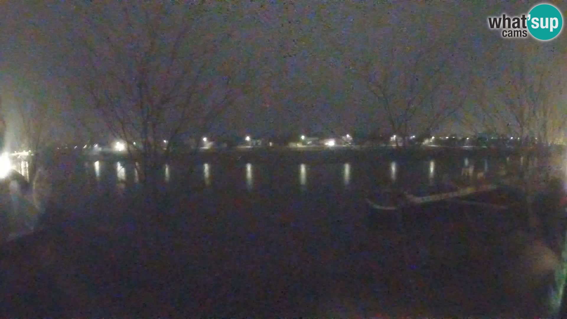 Sisak live webcam – vista sul fiume Kolpa – Croazia