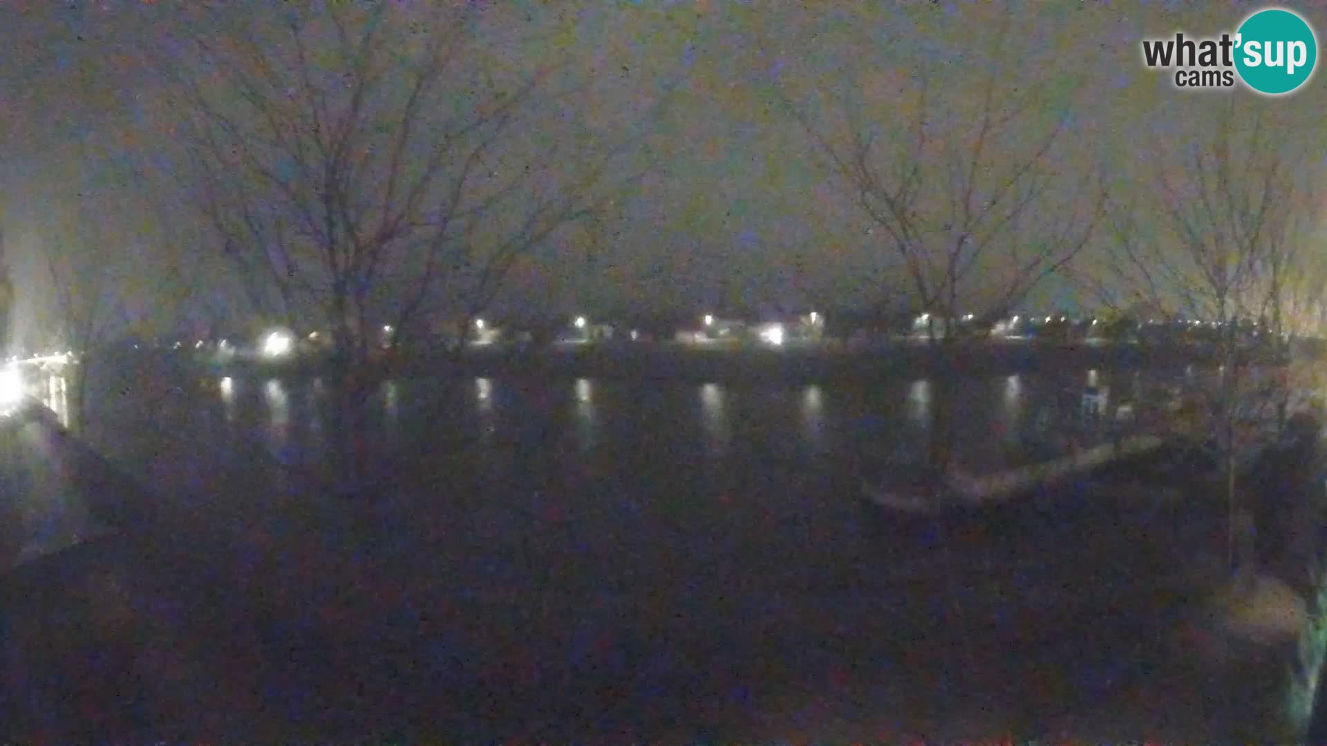 Sisak Live-Webcam Blick auf den Fluss Kolpa – Kroatien