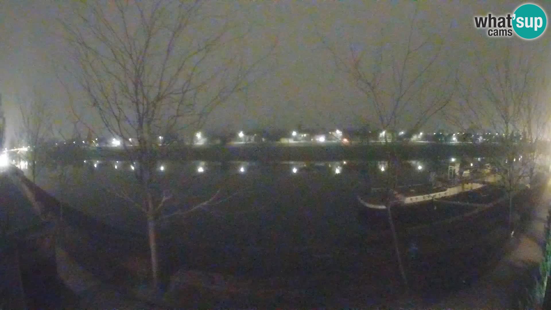 Sisak webcam en vivo Kolpa river view – Croacia