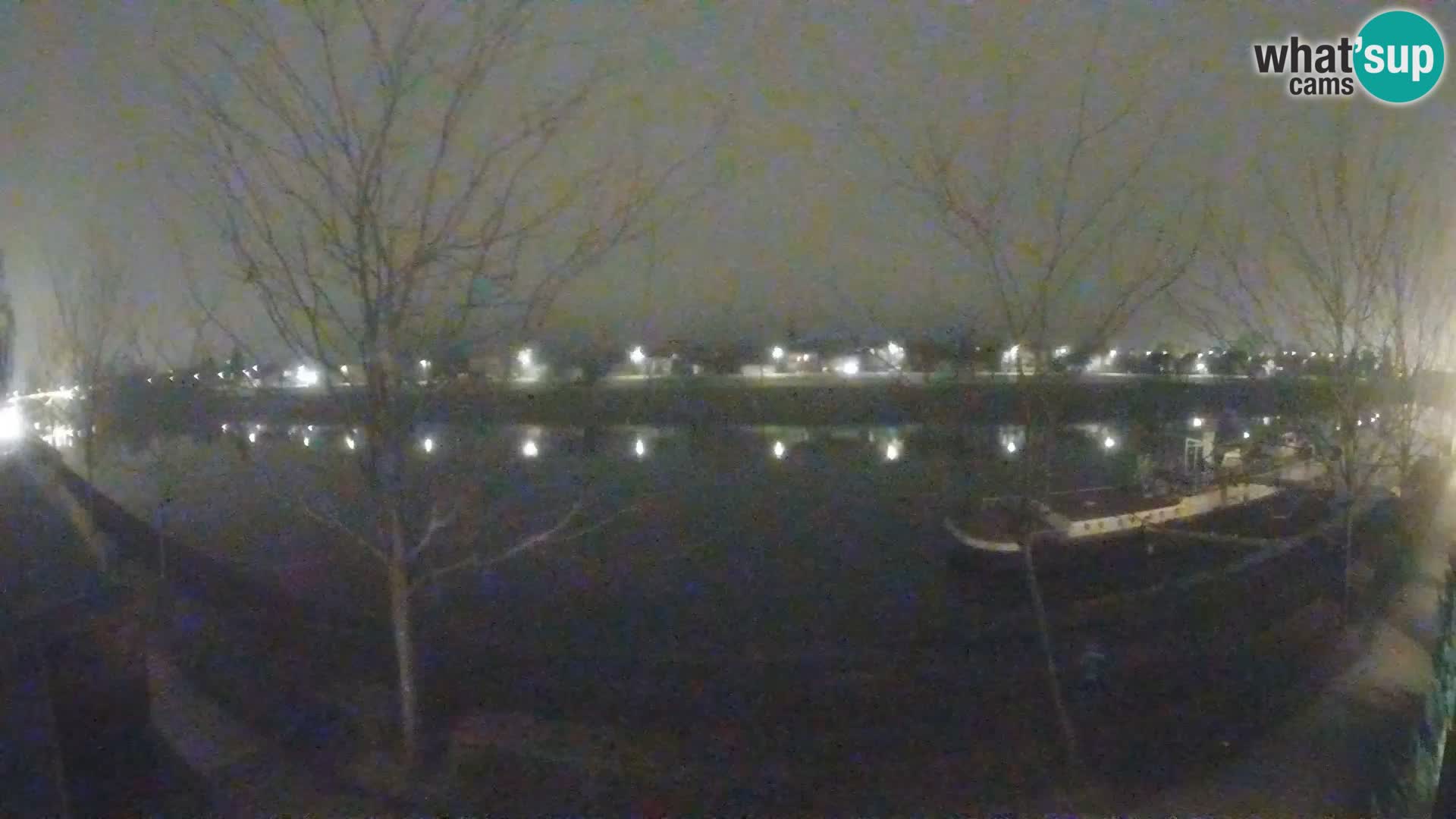 Sisak webcam en vivo Kolpa river view – Croacia