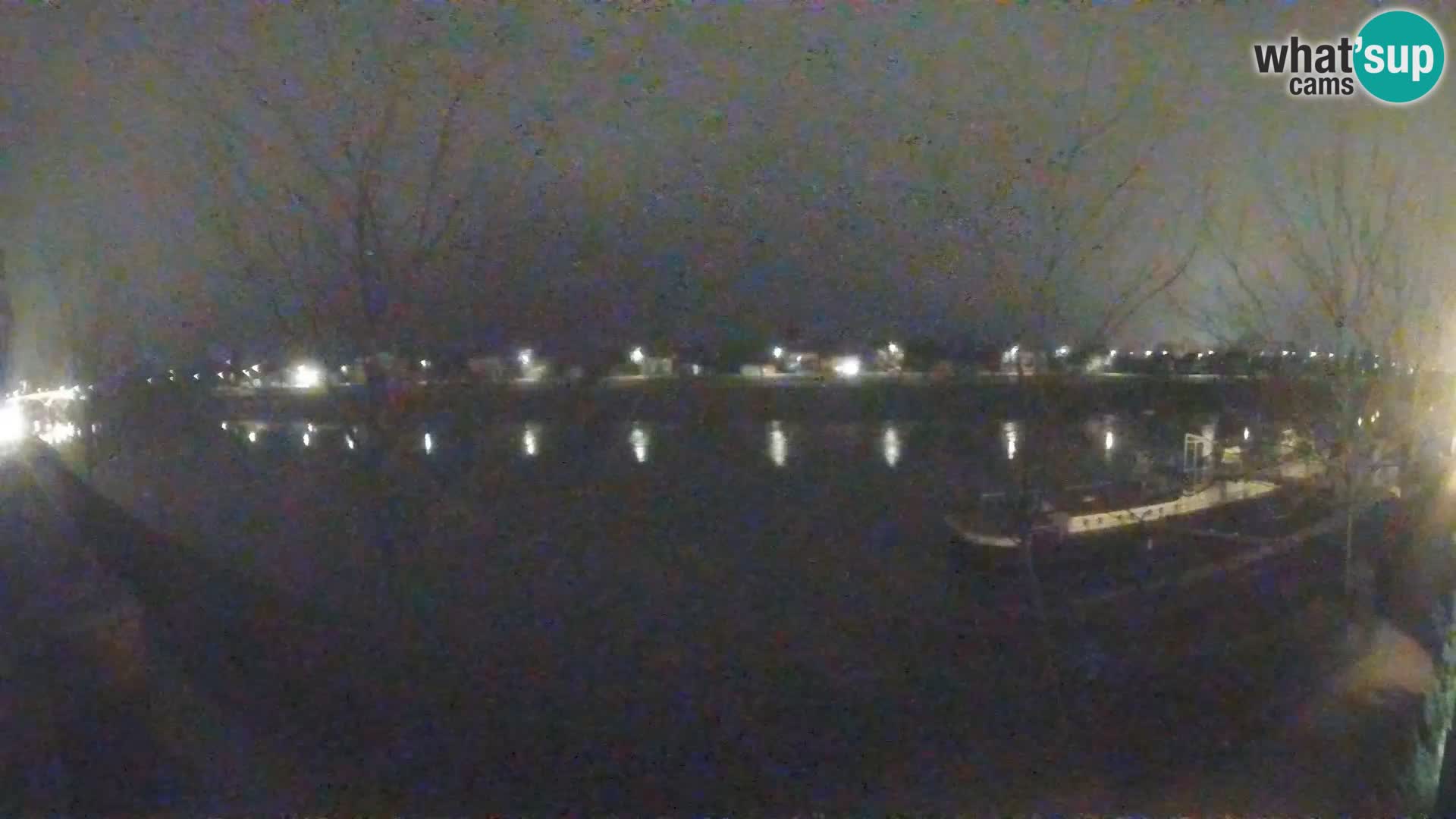 Sisak live webcam – vista sul fiume Kolpa – Croazia