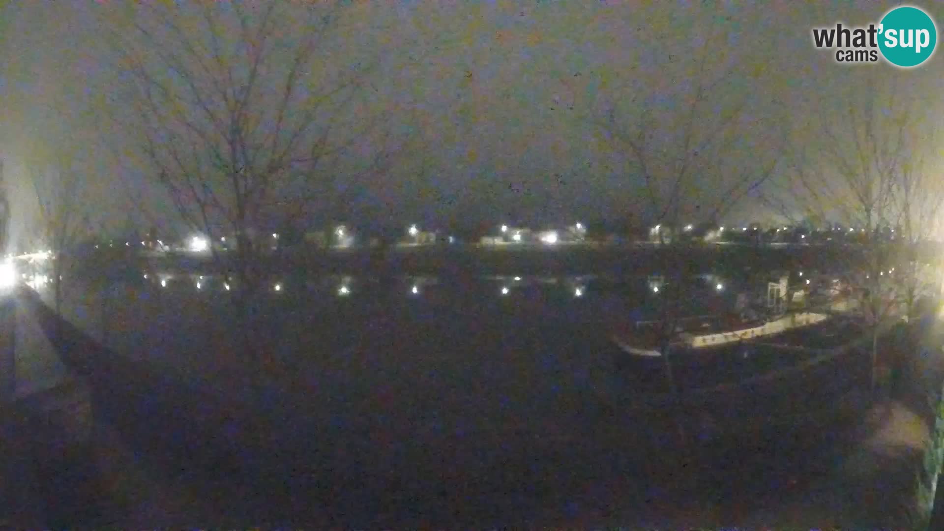 Sisak live webcam Kolpa river view – Croatia