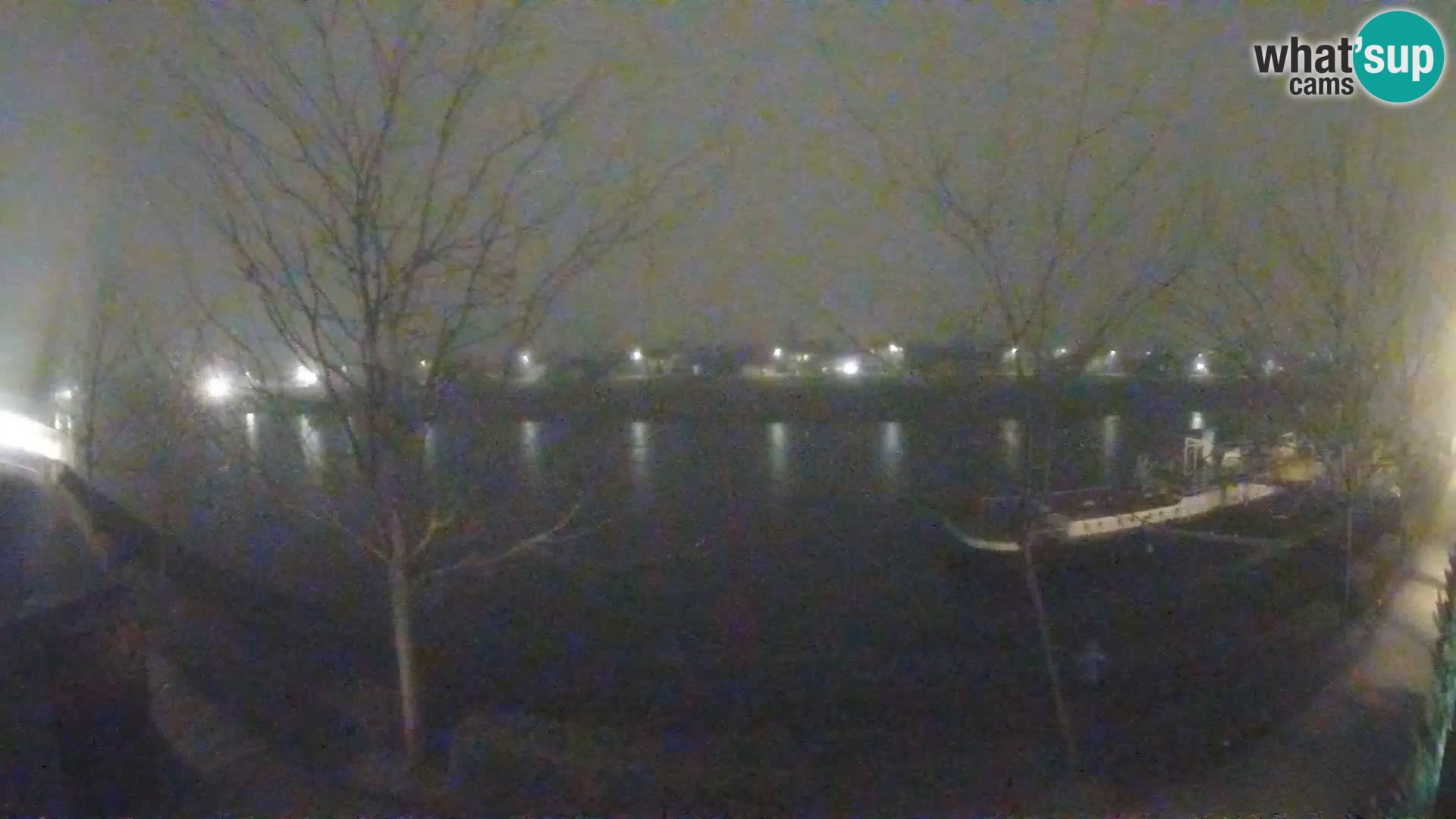 Sisak webcam en direct – vue sur la rivière Kolpa – Croatie