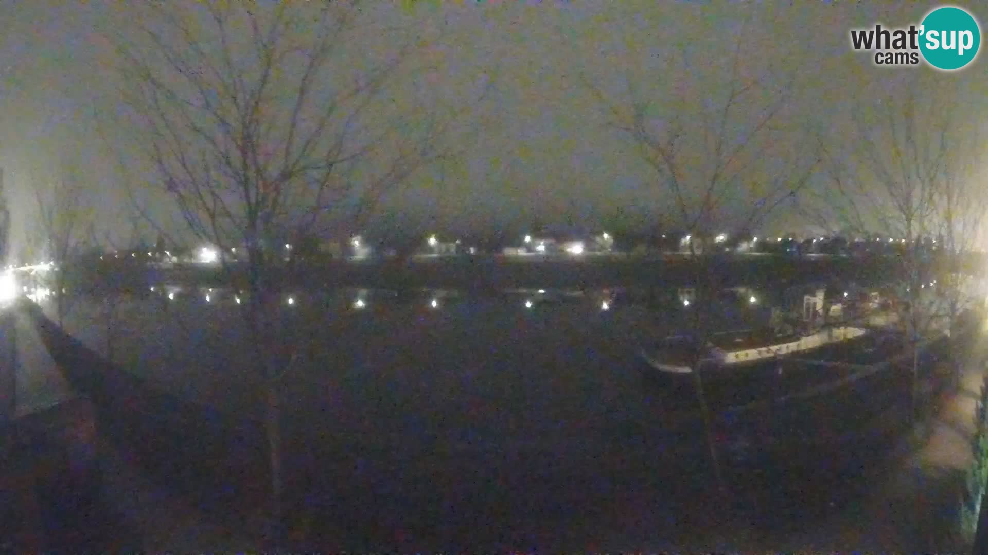 Sisak live webcam Kolpa river view – Croatia