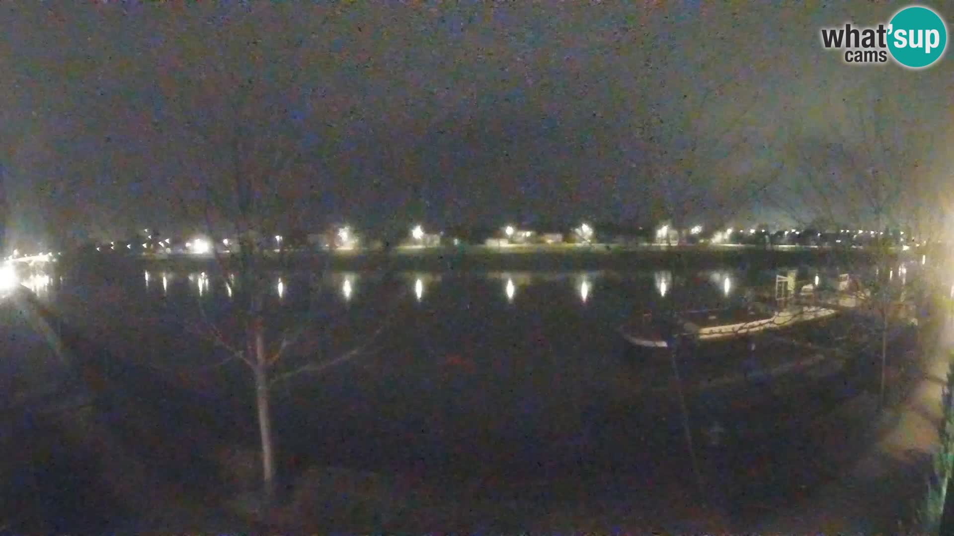 Sisak live webcam Kolpa river view – Croatia