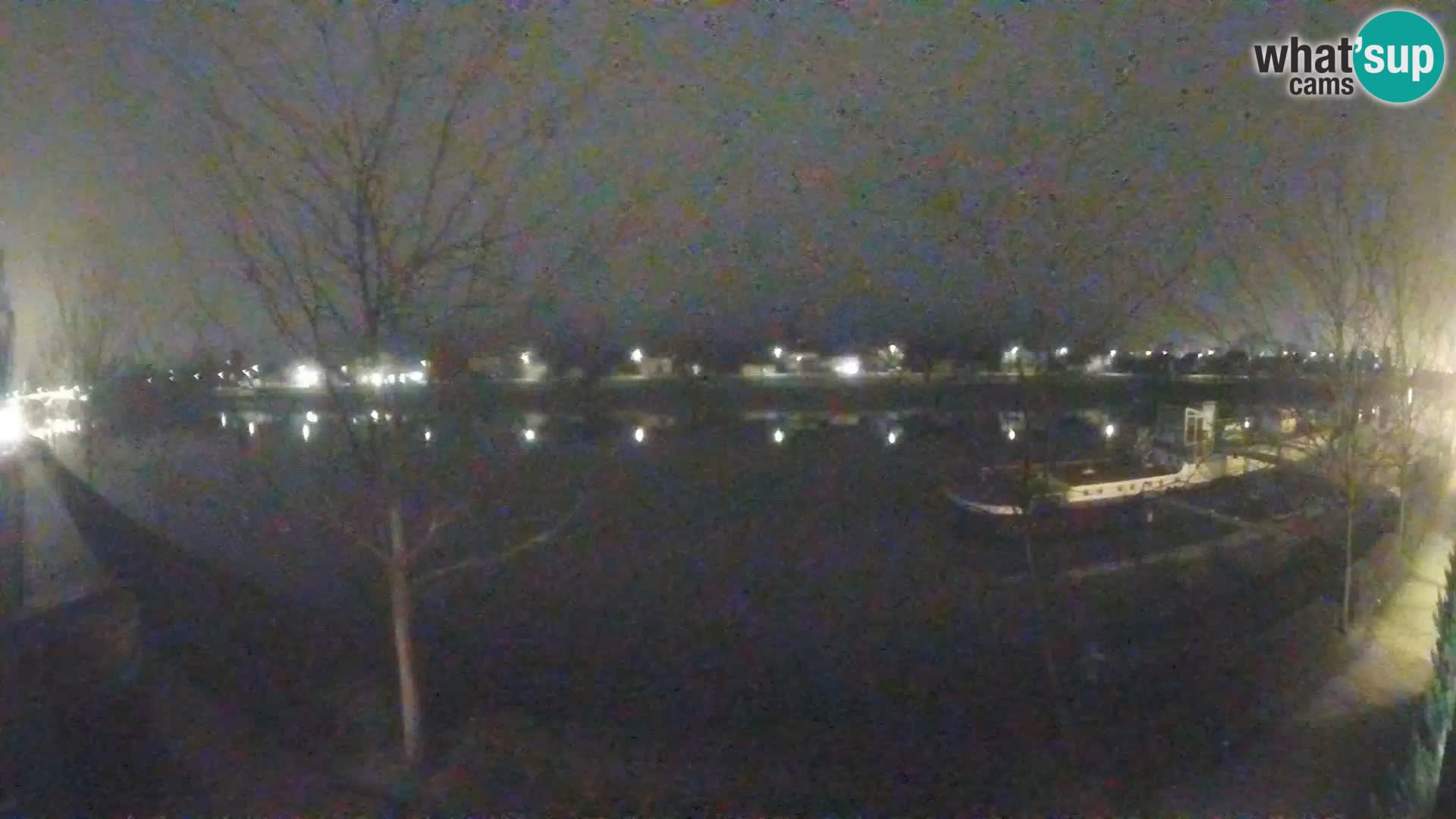 Sisak live webcam Kolpa river view – Croatia