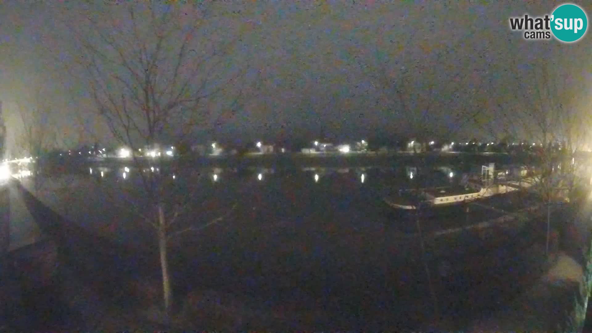 Sisak Live-Webcam Blick auf den Fluss Kolpa – Kroatien
