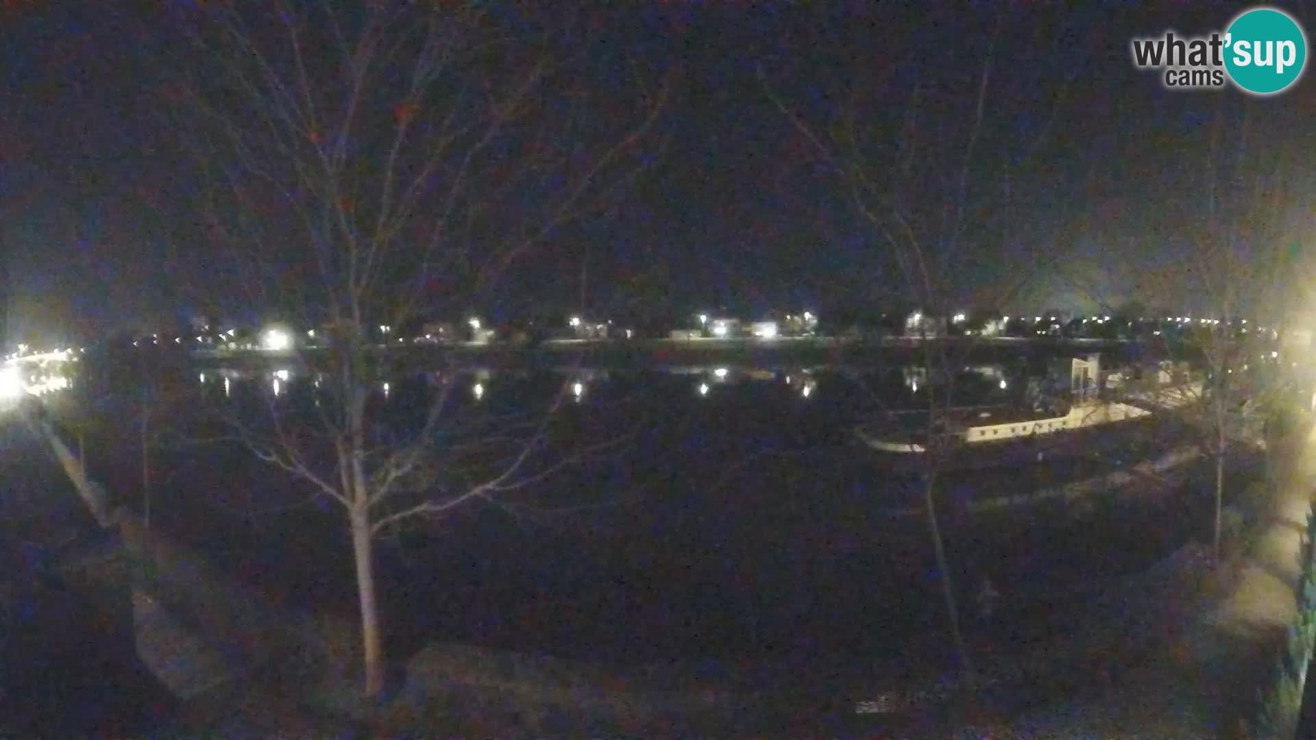 Sisak live webcam pogled na reku Kolpu
