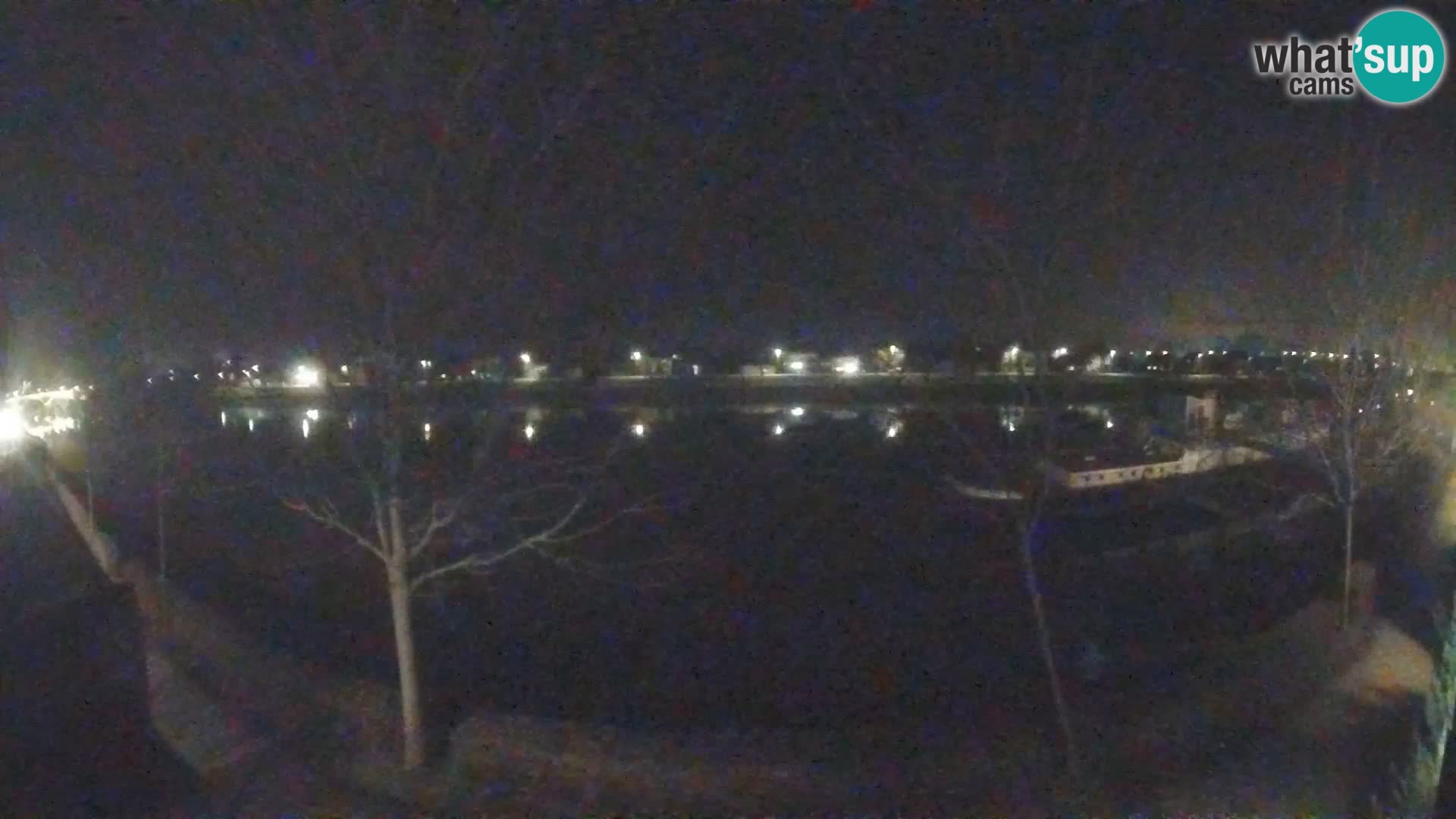 Sisak webcam en vivo Kolpa river view – Croacia