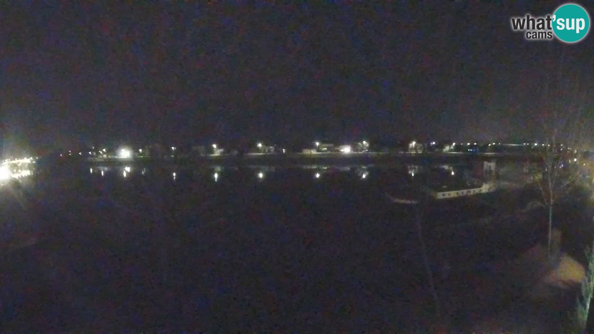 Sisak live webcam Kolpa river view – Croatia