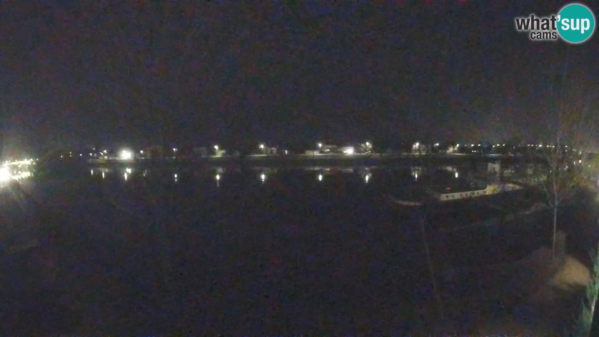 Sisak Live-Webcam Blick auf den Fluss Kolpa – Kroatien