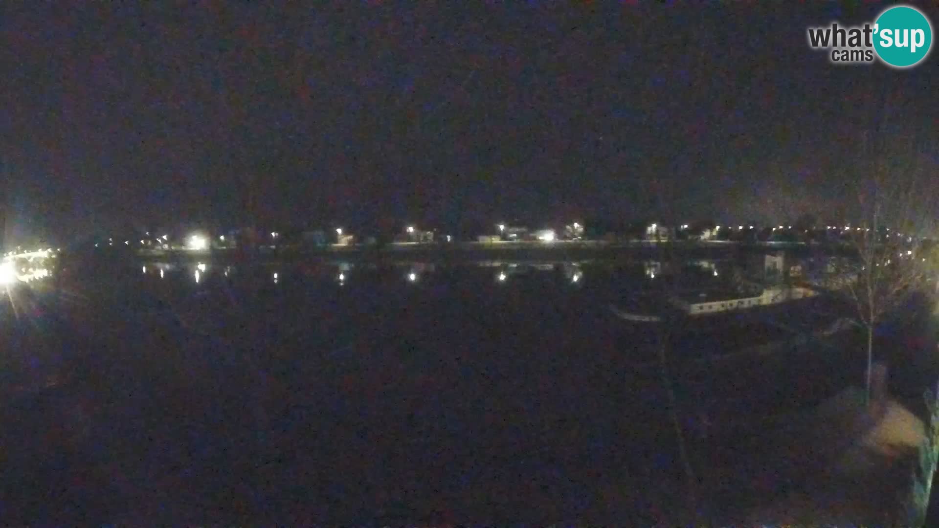 Sisak Live-Webcam Blick auf den Fluss Kolpa – Kroatien