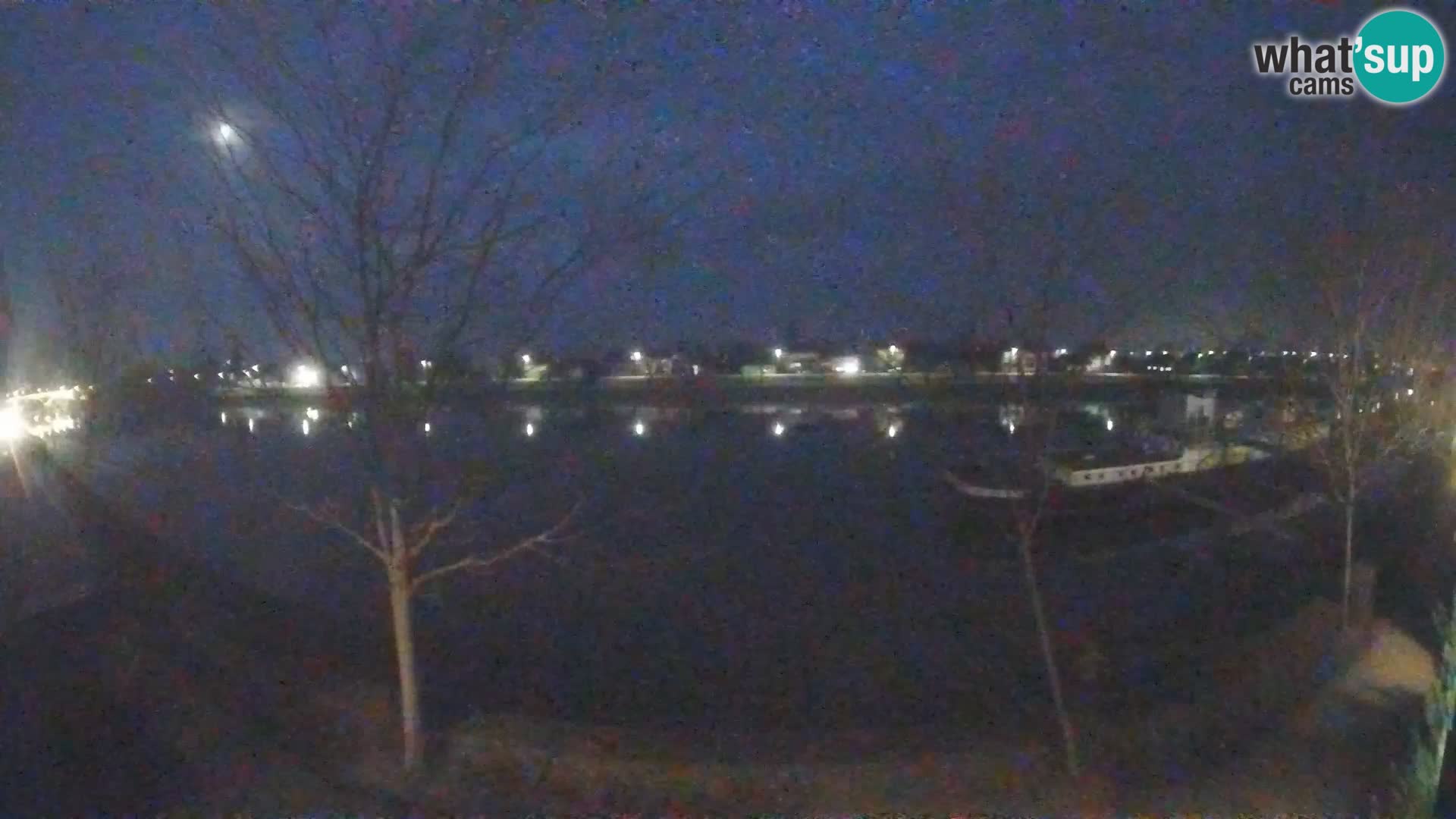 Sisak webcam en vivo Kolpa river view – Croacia