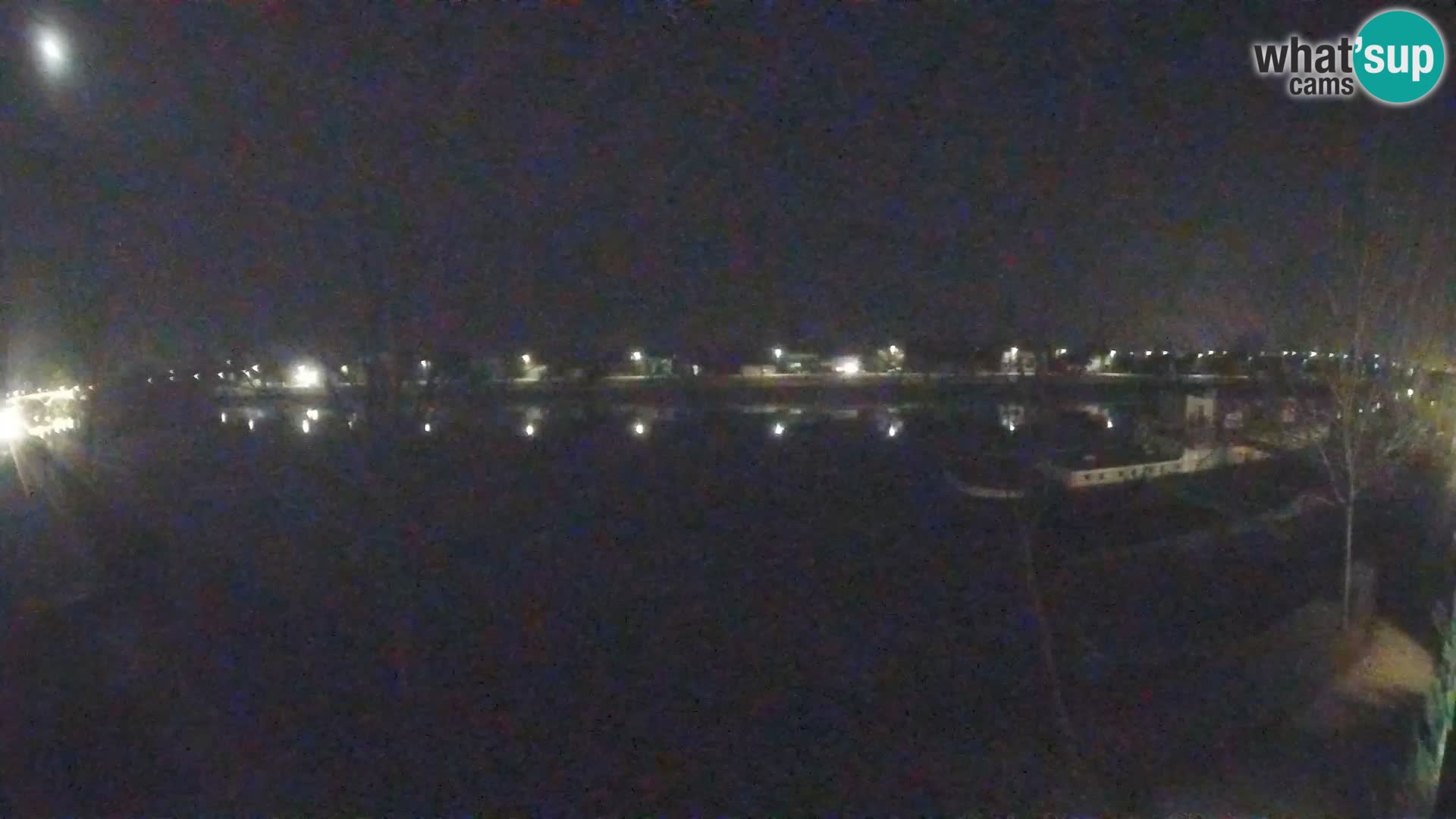 Sisak Live-Webcam Blick auf den Fluss Kolpa – Kroatien
