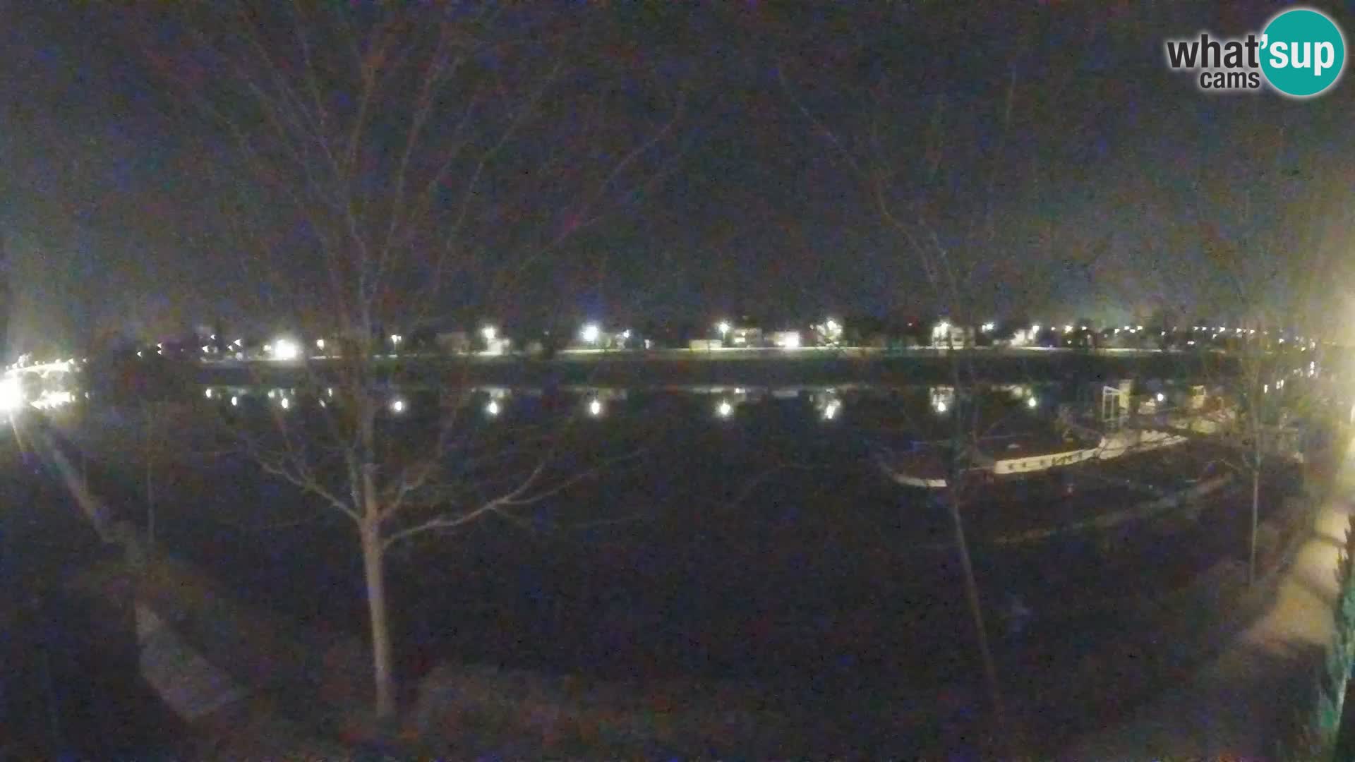 Sisak webcam en direct – vue sur la rivière Kolpa – Croatie