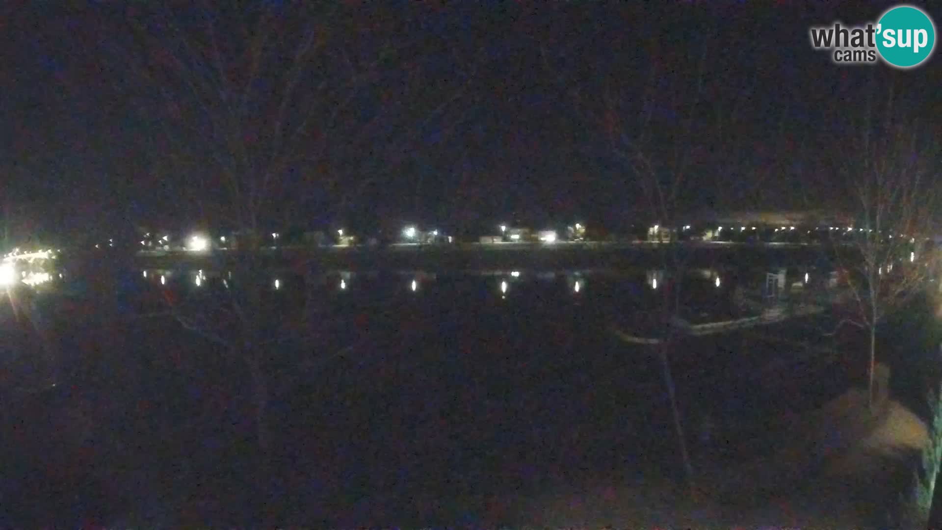 Sisak live webcam Kolpa river view – Croatia