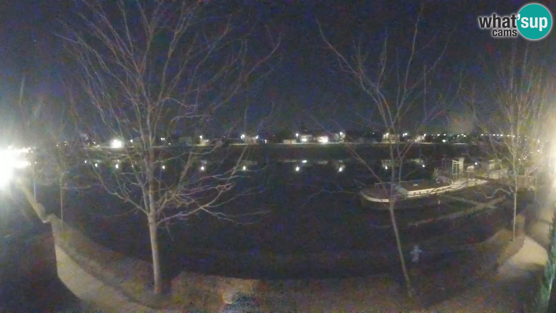 Sisak Live-Webcam Blick auf den Fluss Kolpa – Kroatien