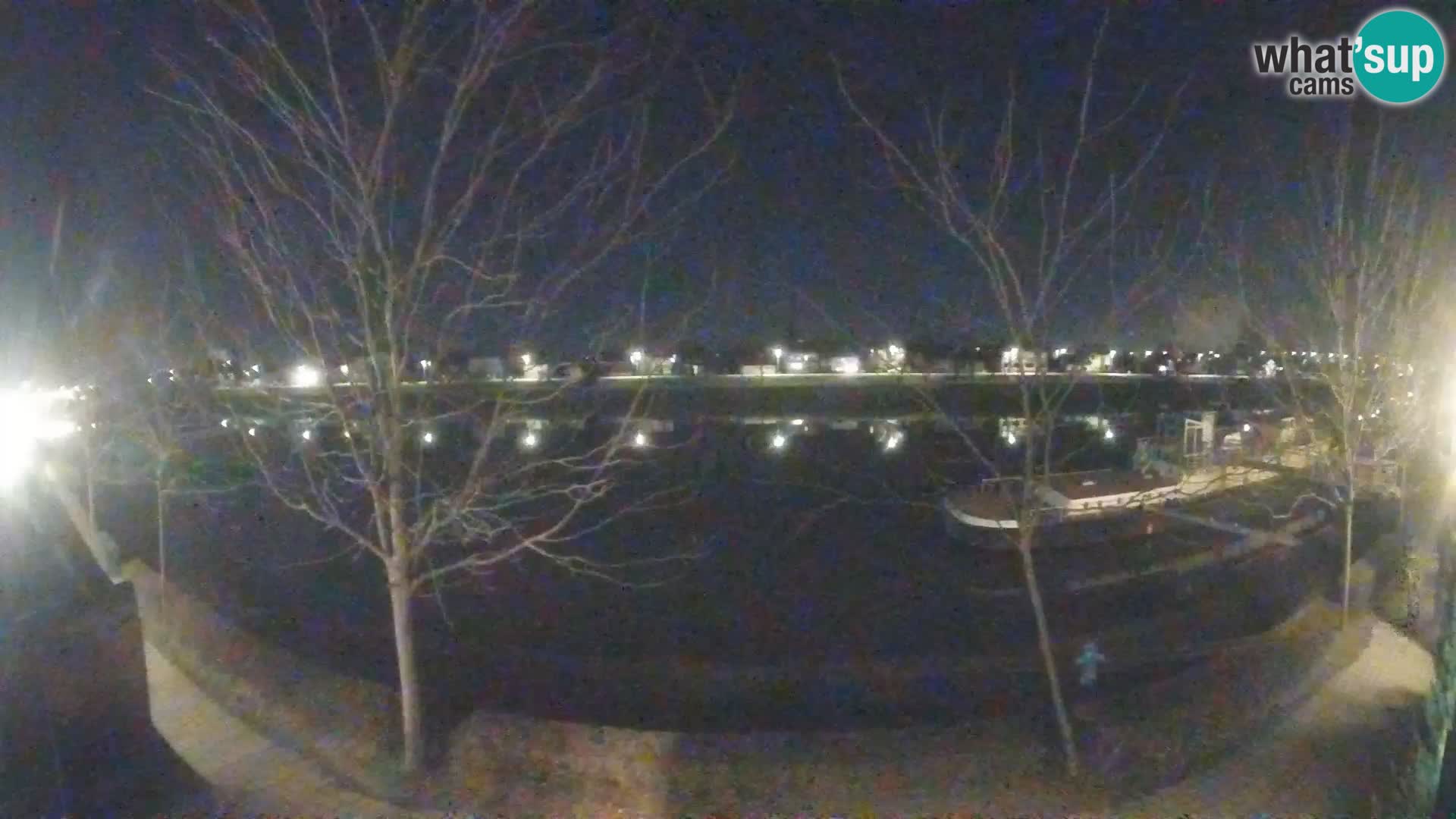 Sisak webcam en direct – vue sur la rivière Kolpa – Croatie