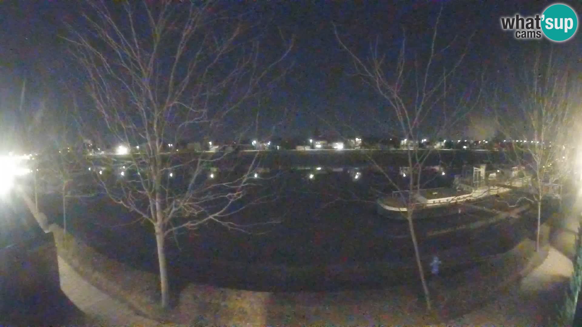 Sisak live webcam pogled na reku Kolpu