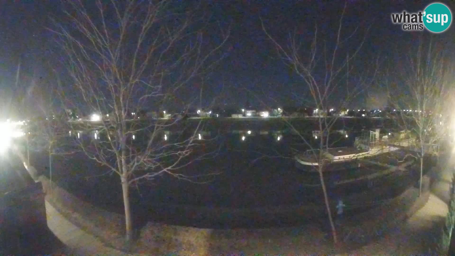 Sisak webcam en direct – vue sur la rivière Kolpa – Croatie