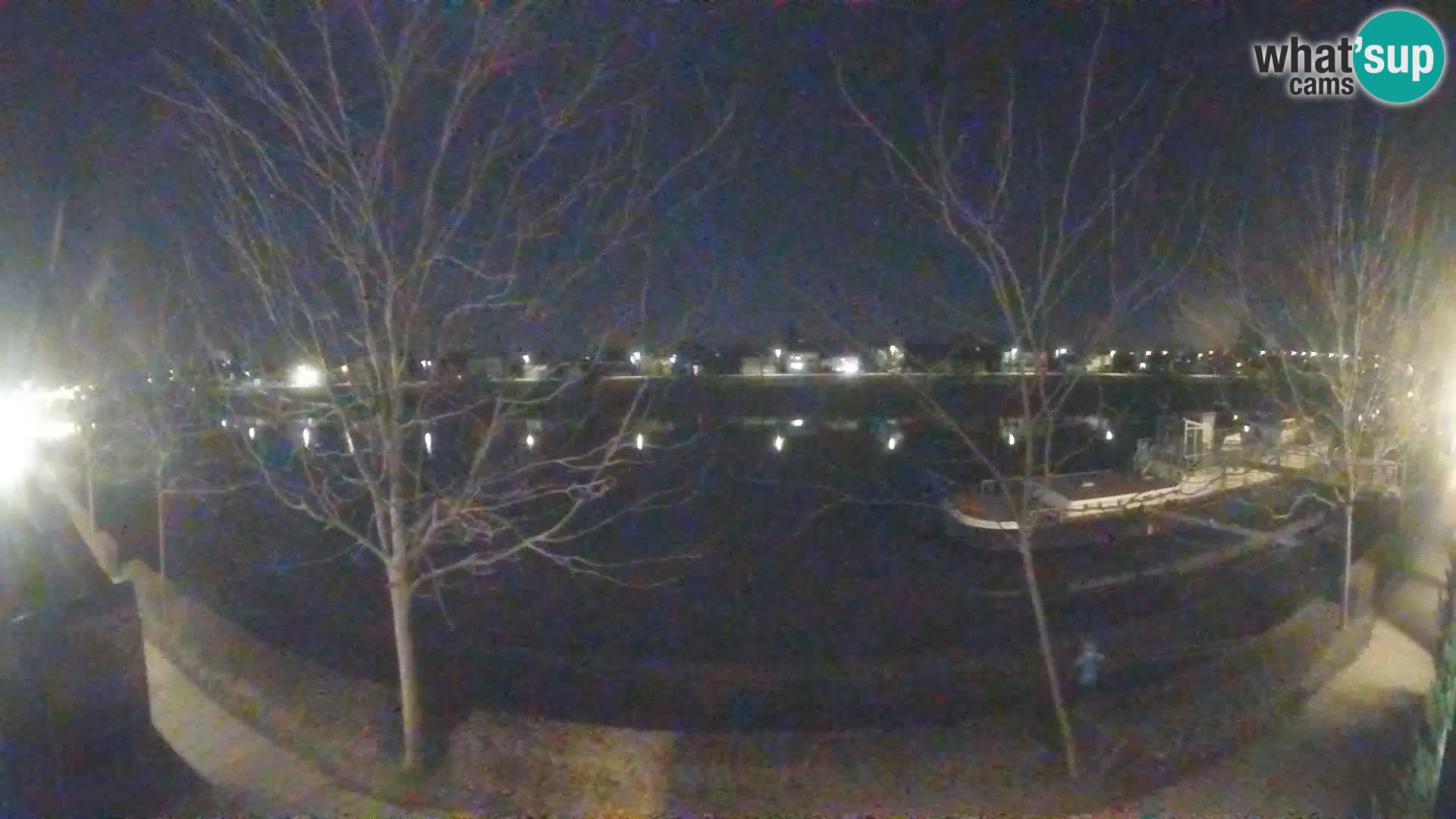 Sisak webcam en direct – vue sur la rivière Kolpa – Croatie