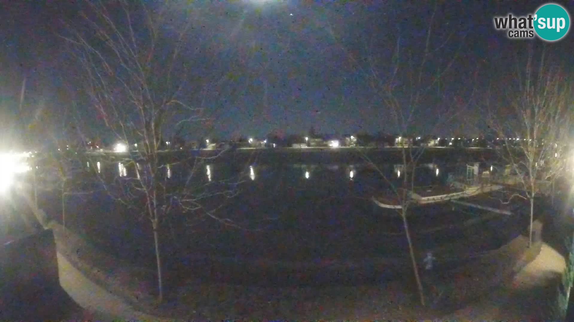 Sisak webcam en direct – vue sur la rivière Kolpa – Croatie
