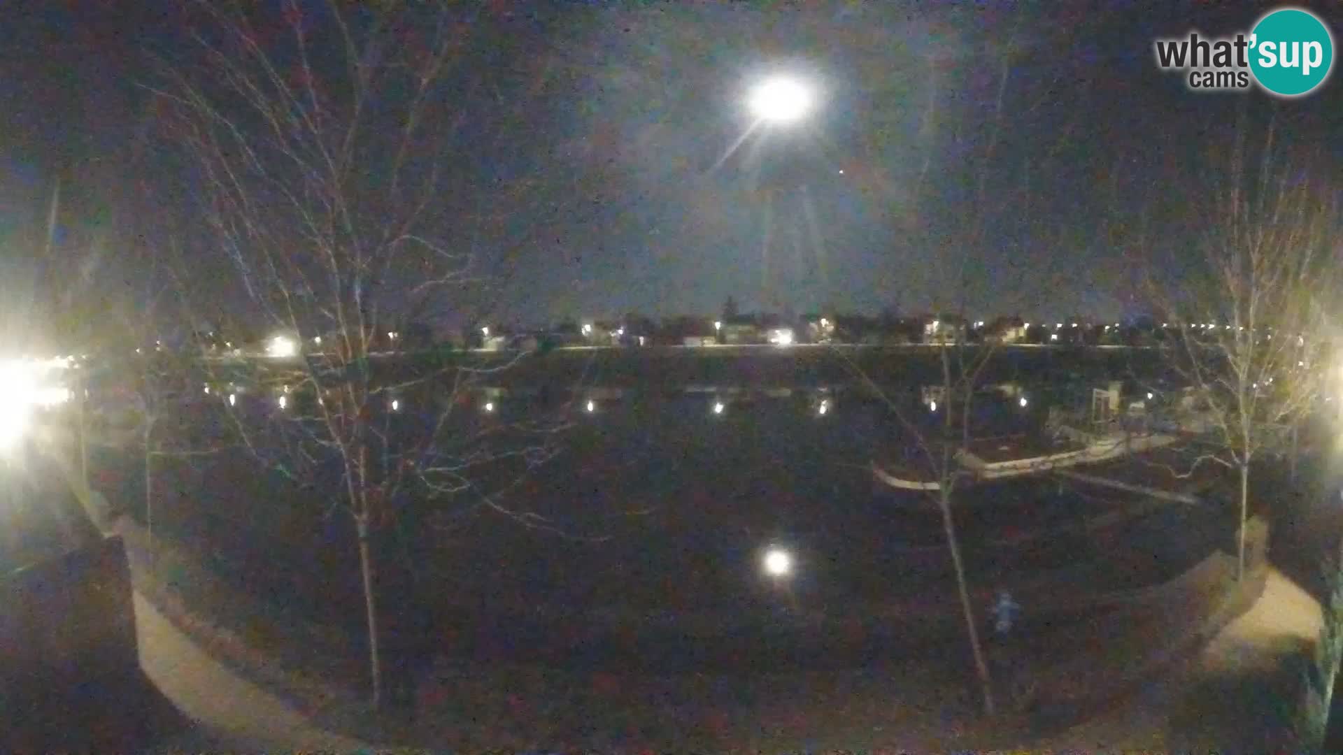 Sisak live webcam pogled na reku Kolpu