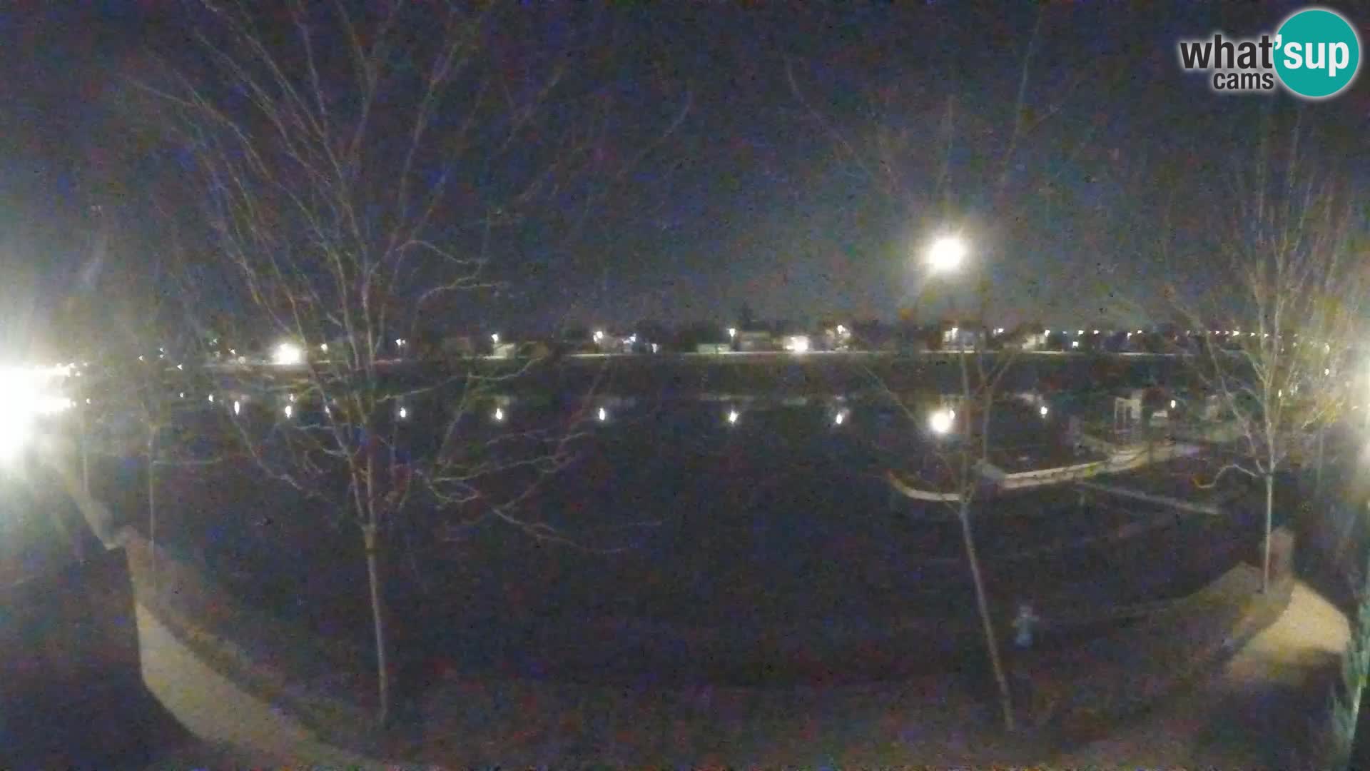 Sisak live webcam – vista sul fiume Kolpa – Croazia