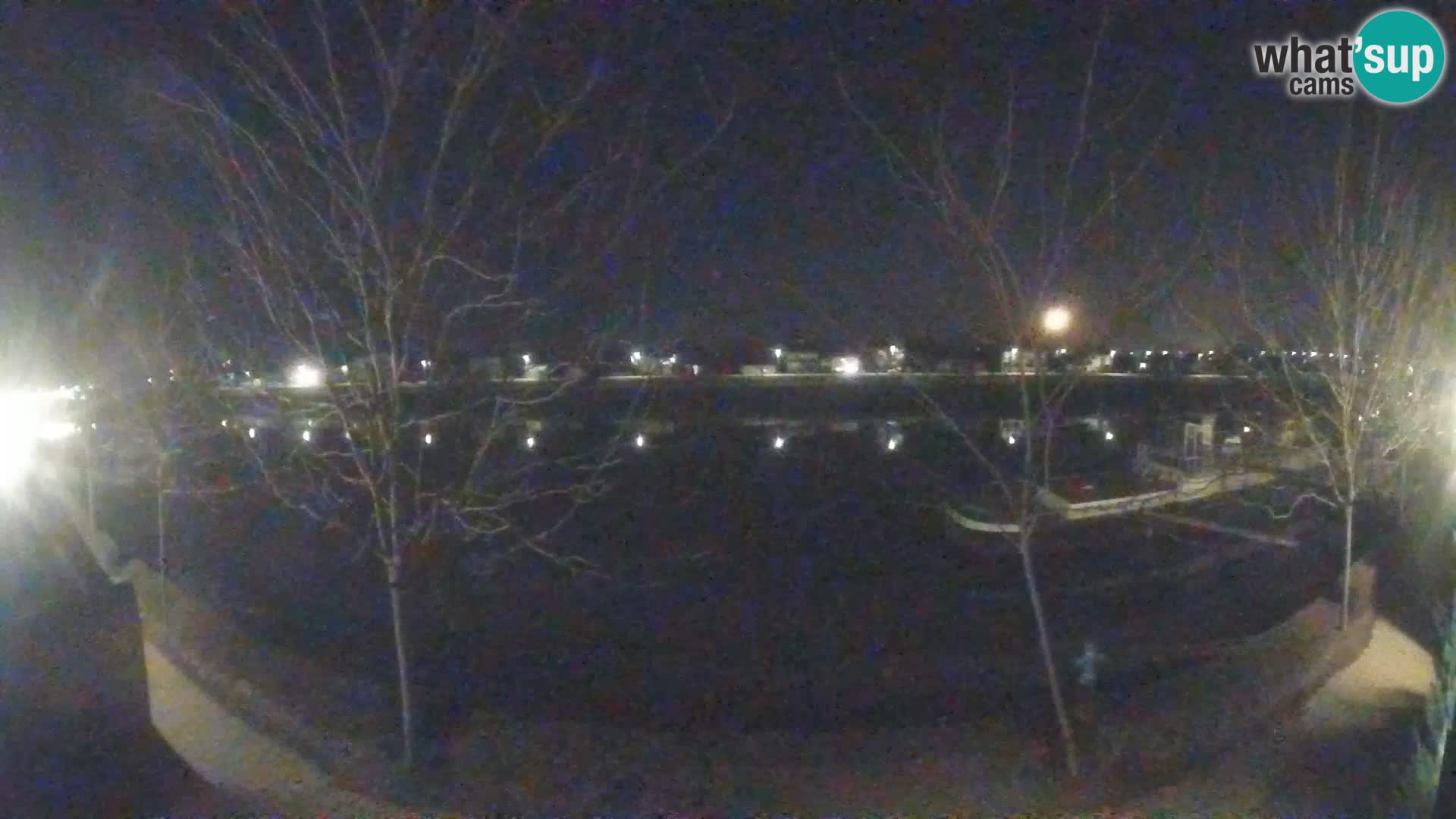 Sisak live webcam – vista sul fiume Kolpa – Croazia