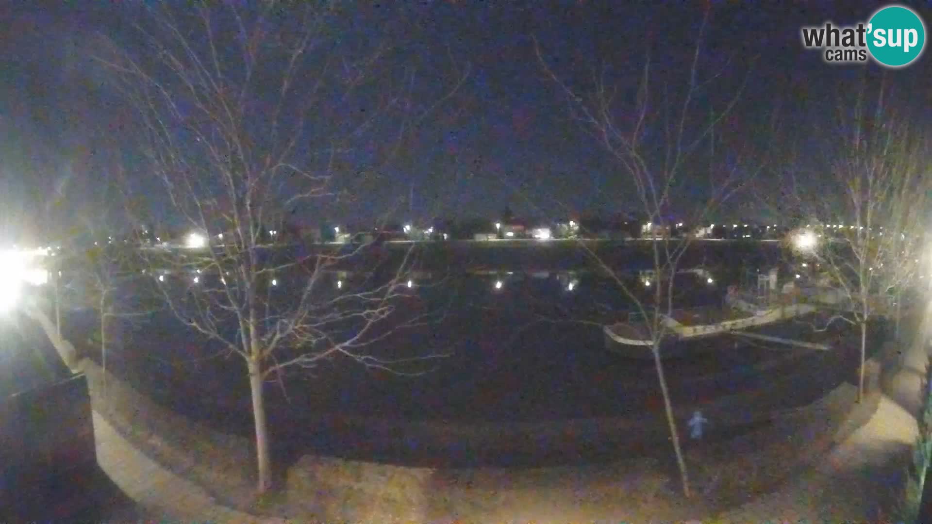 Sisak Live-Webcam Blick auf den Fluss Kolpa – Kroatien