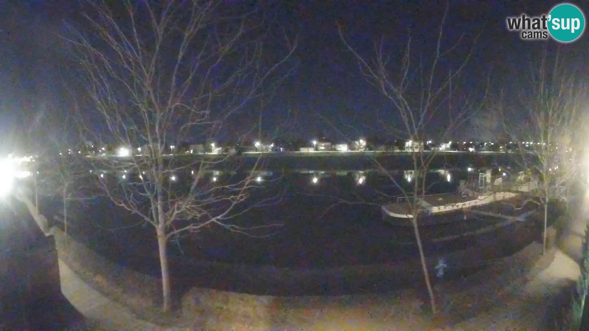 Sisak Live-Webcam Blick auf den Fluss Kolpa – Kroatien