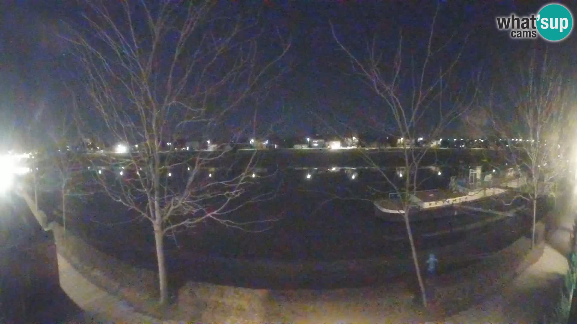 Sisak Live-Webcam Blick auf den Fluss Kolpa – Kroatien