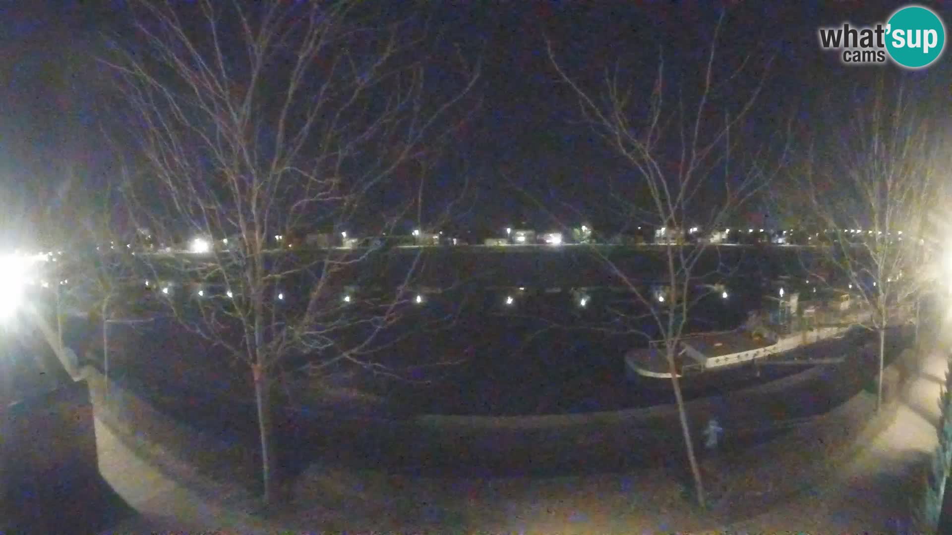 Sisak live webcam – vista sul fiume Kolpa – Croazia