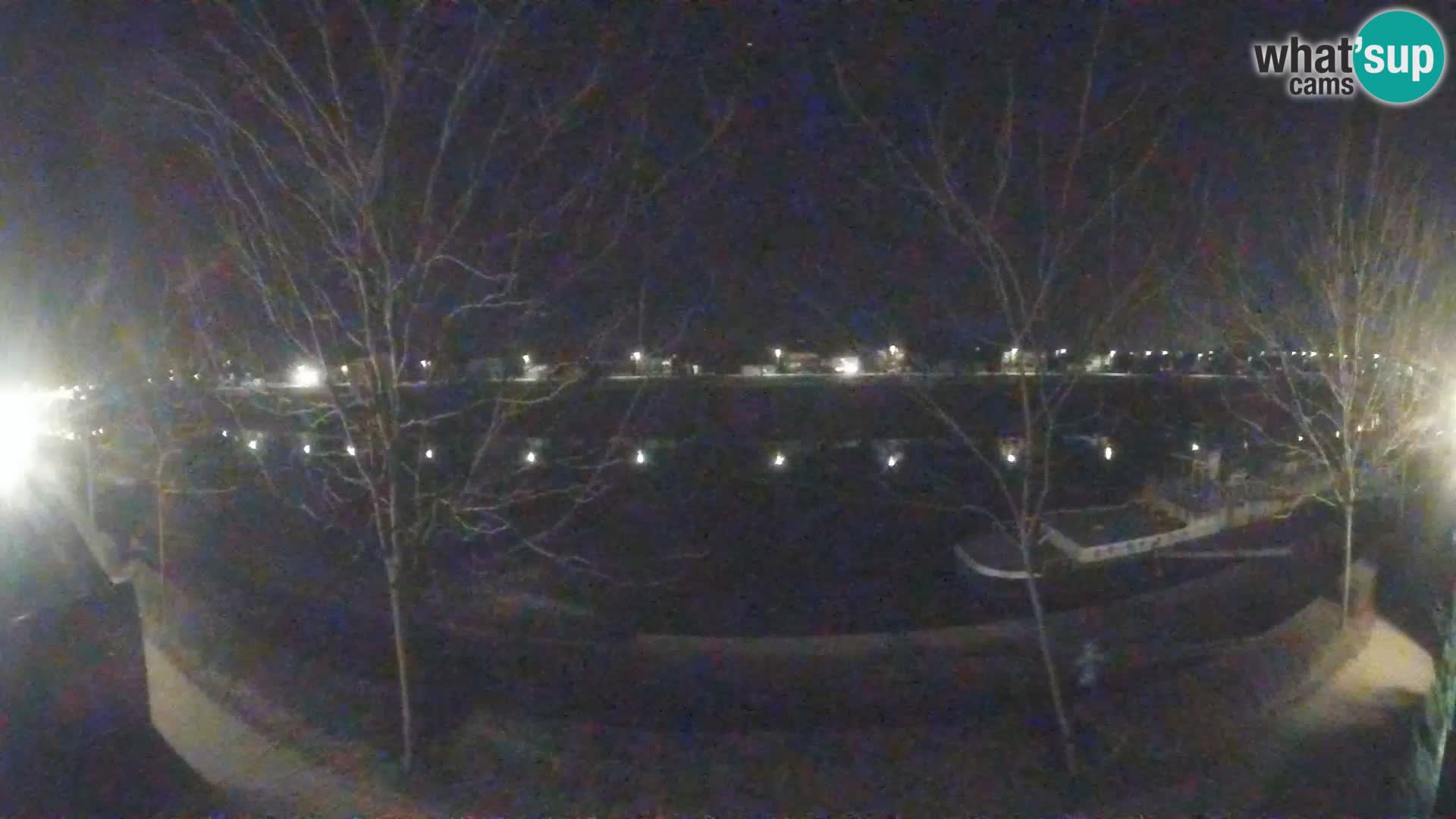 Sisak live webcam – vista sul fiume Kolpa – Croazia