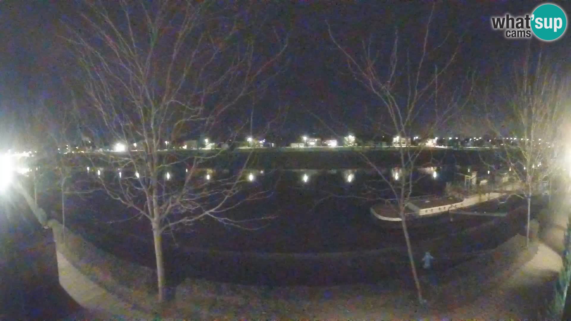 Sisak live webcam Kolpa river view – Croatia