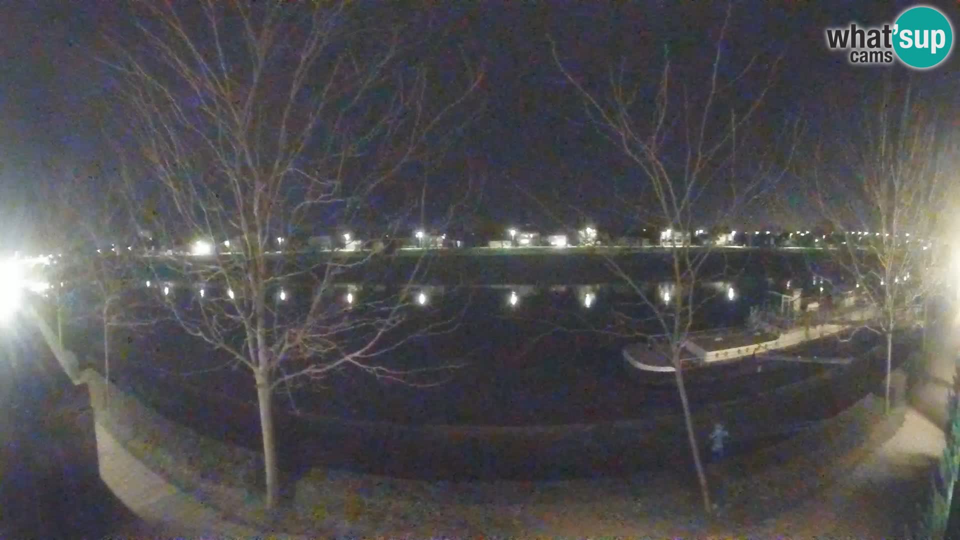 Sisak live webcam pogled na reku Kolpu
