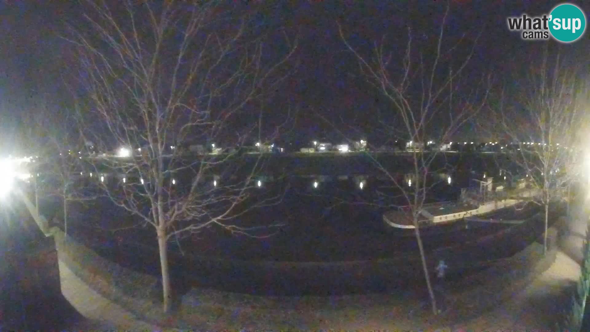 Sisak live webcam – vista sul fiume Kolpa – Croazia