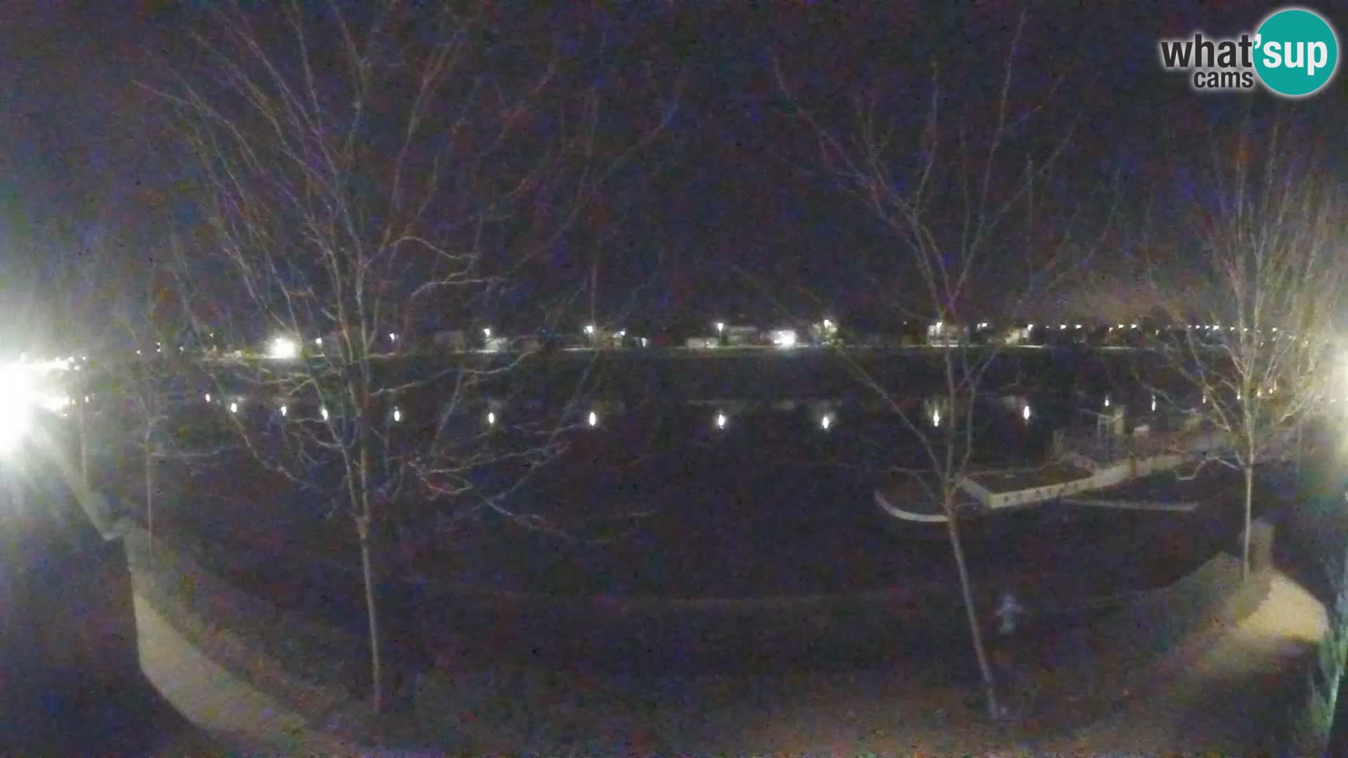 Sisak live webcam – vista sul fiume Kolpa – Croazia