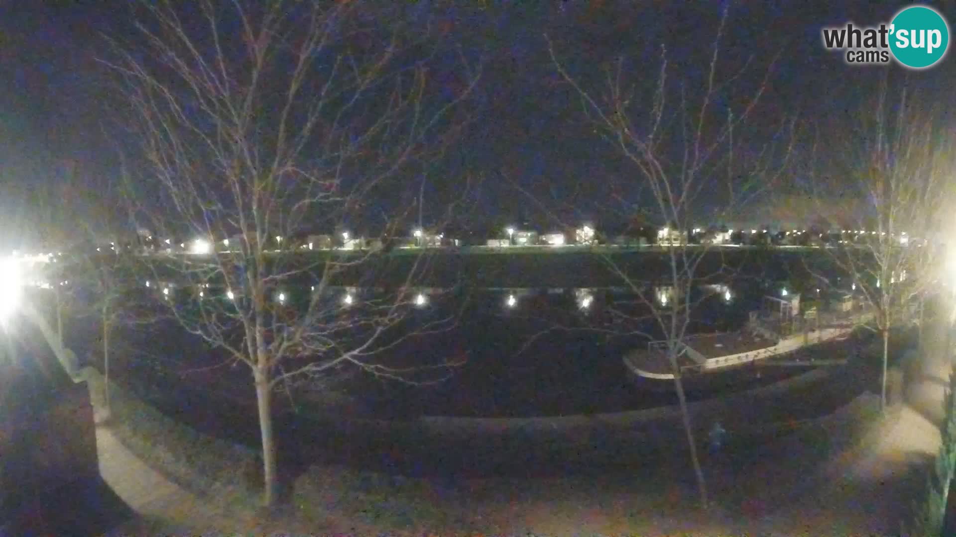 Sisak webcam en vivo Kolpa river view – Croacia