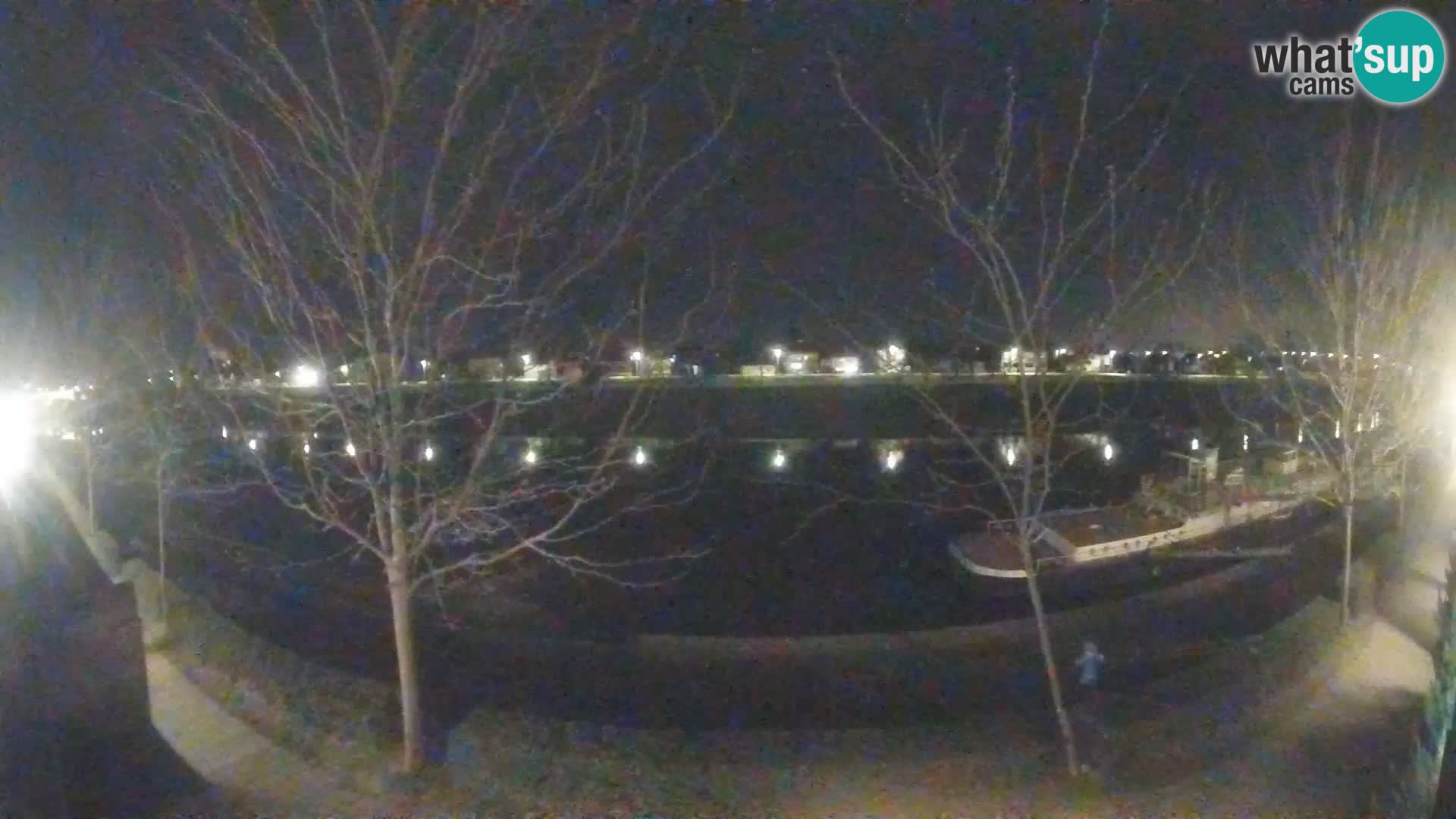 Sisak webcam en direct – vue sur la rivière Kolpa – Croatie