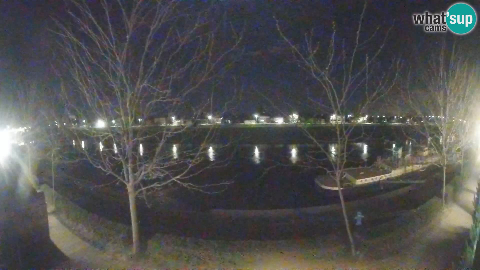 Sisak webcam en direct – vue sur la rivière Kolpa – Croatie