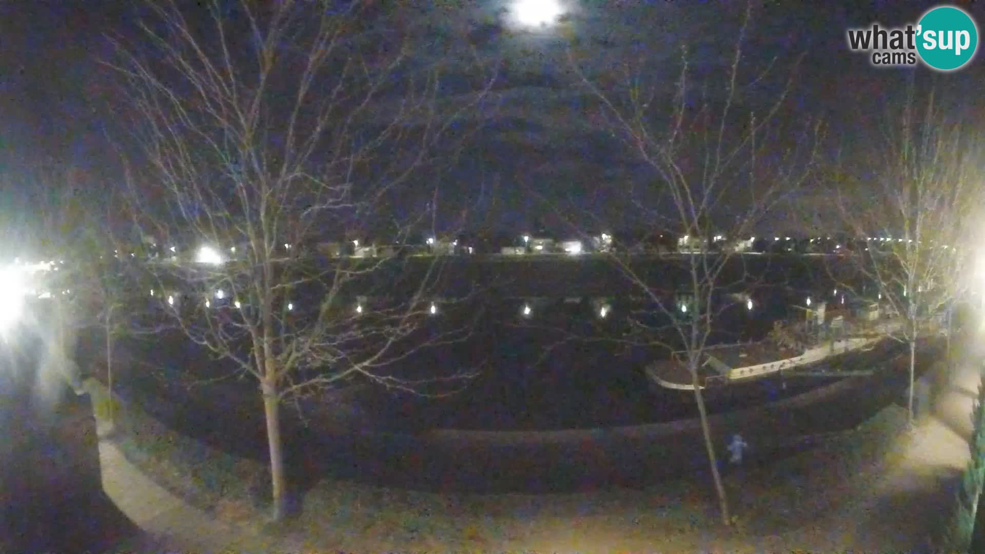 Sisak live webcam – vista sul fiume Kolpa – Croazia