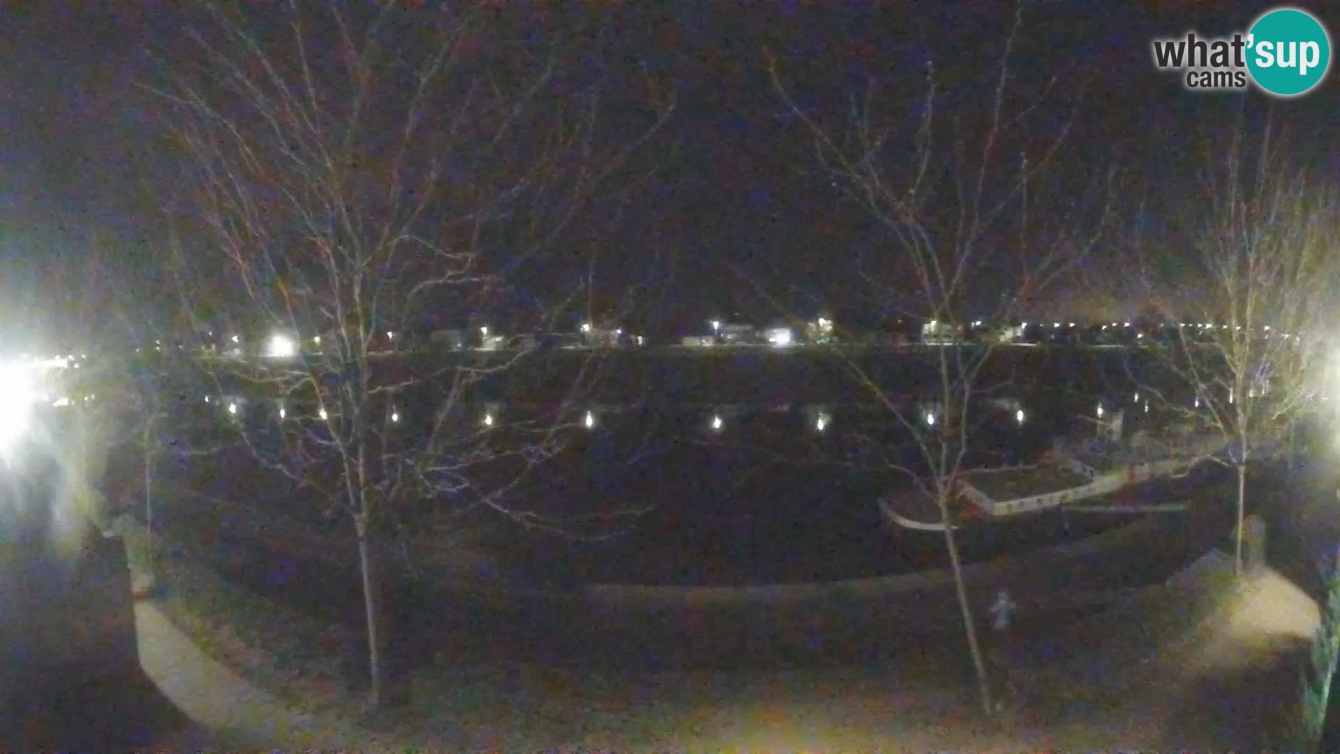 Sisak Live-Webcam Blick auf den Fluss Kolpa – Kroatien