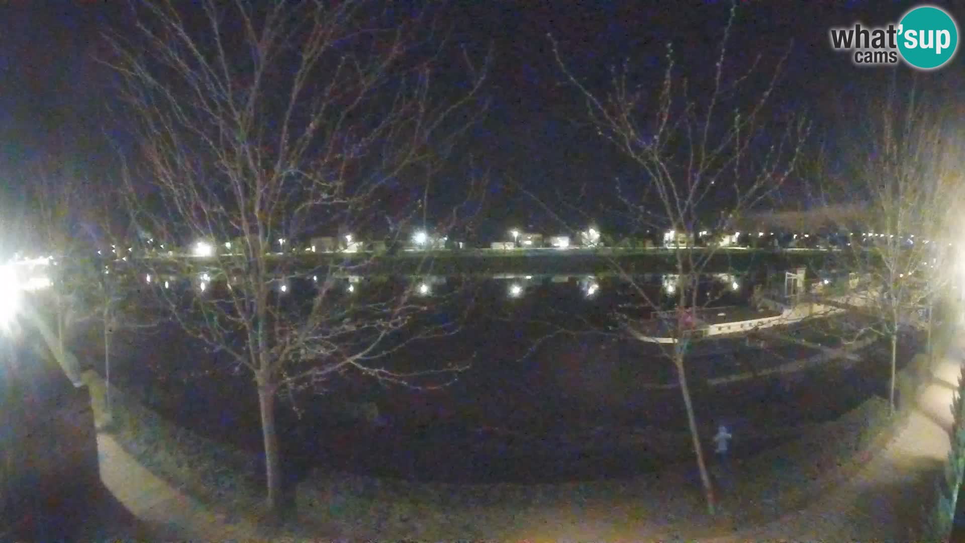 Sisak live webcam Kolpa river view – Croatia