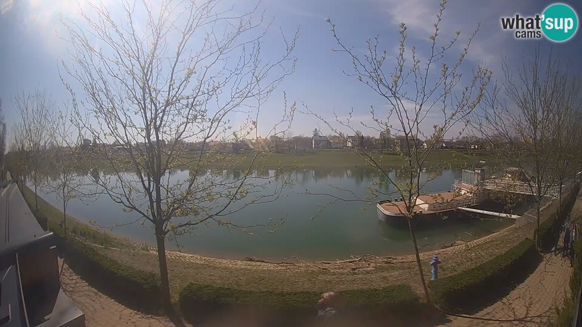 Sisak Live-Webcam Blick auf den Fluss Kolpa – Kroatien