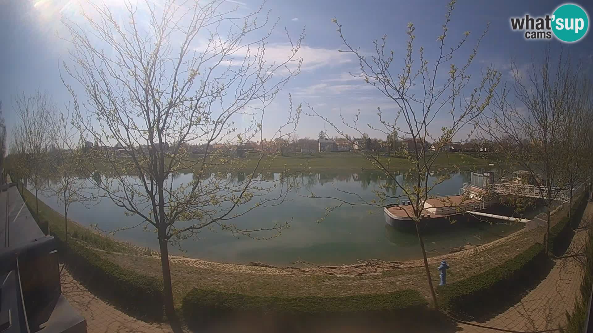 Sisak webcam en vivo Kolpa river view – Croacia