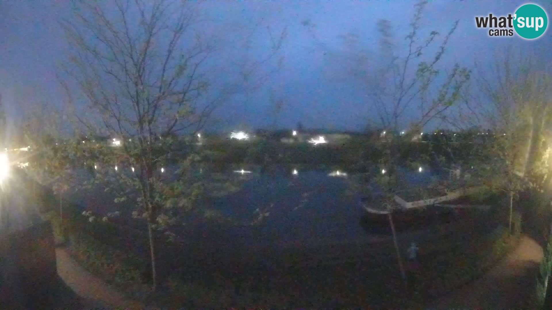 Sisak live webcam – vista sul fiume Kolpa – Croazia