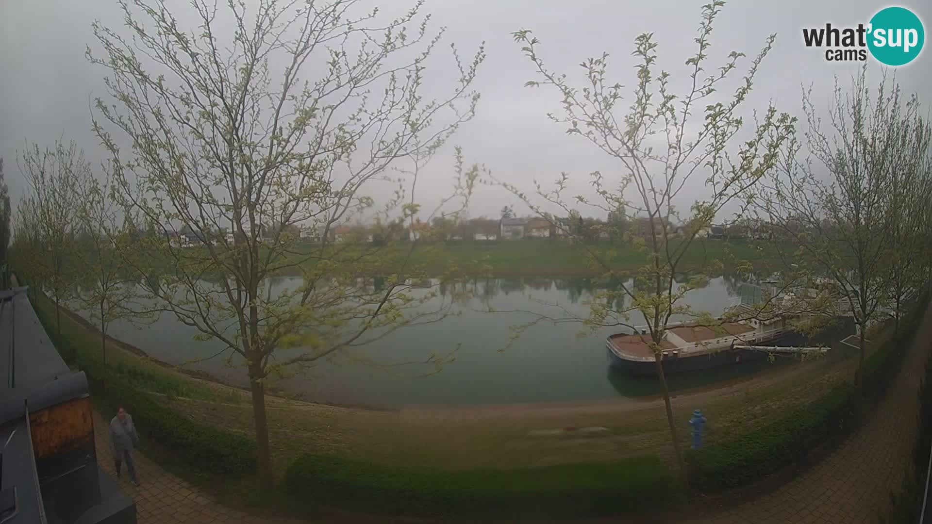 Sisak live webcam Kolpa river view – Croatia