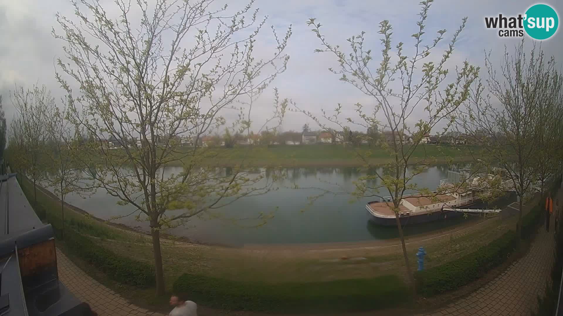 Sisak live webcam Kolpa river view – Croatia