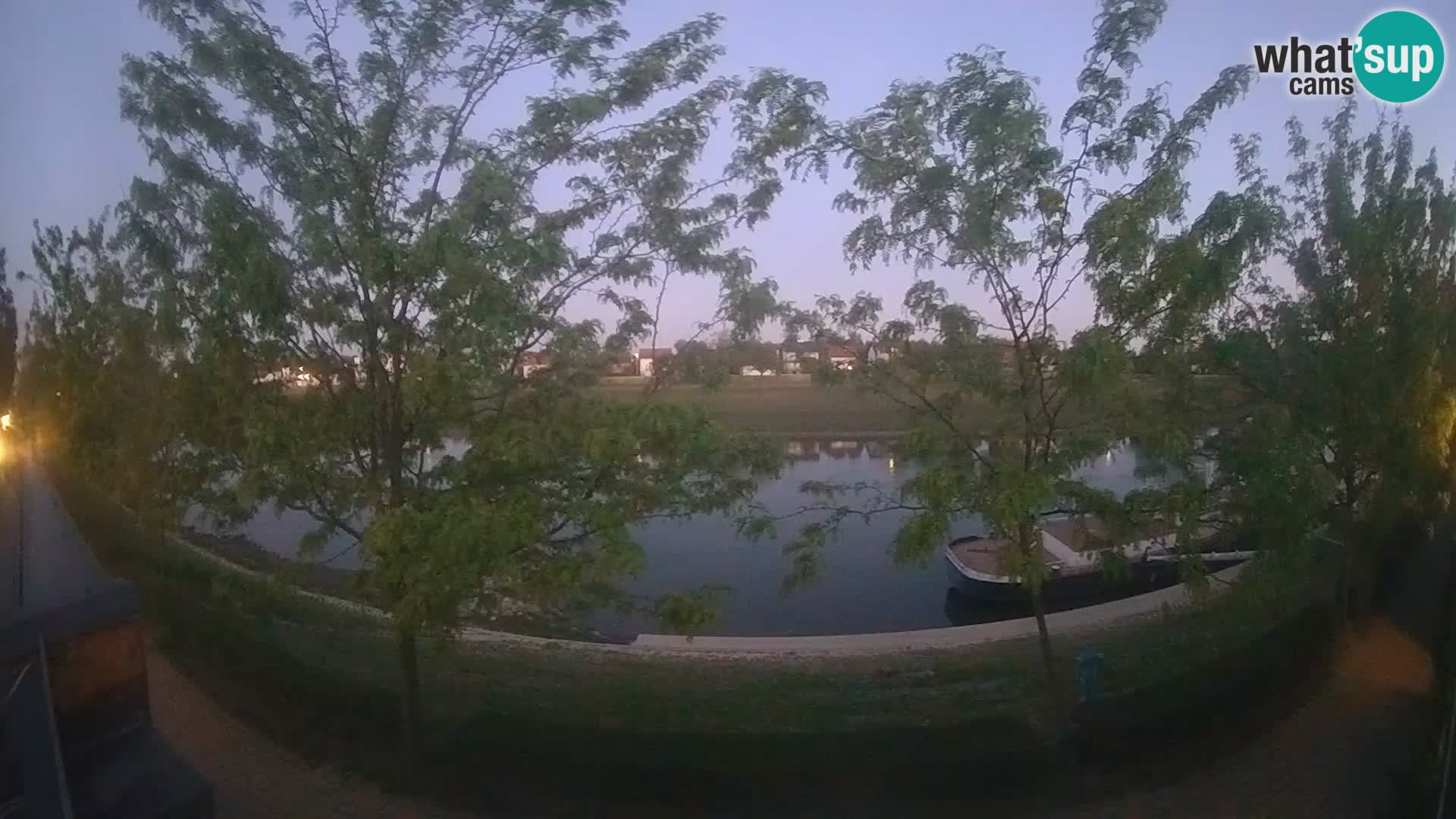 Sisak live webcam Kolpa river view – Croatia